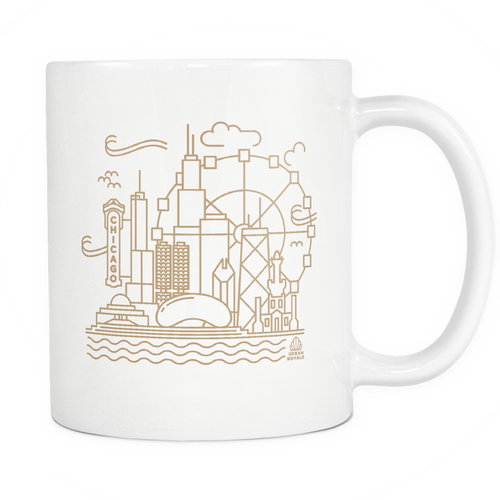 Chicago Mug White